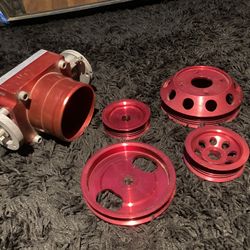 SR20DET Blacktop Pulley Kit + 70mm Throttle Body