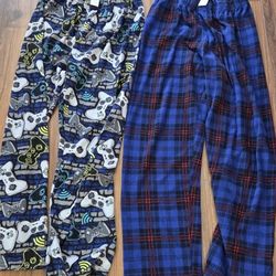 Boys Pajama Bottoms Size Xl 14