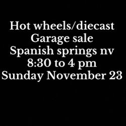 Hot Wheels Garage Sale
