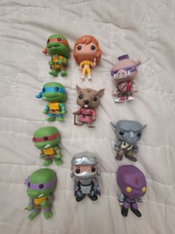 Funko Pop Teenage Mutan Ninja Turtles Complete Set (10)