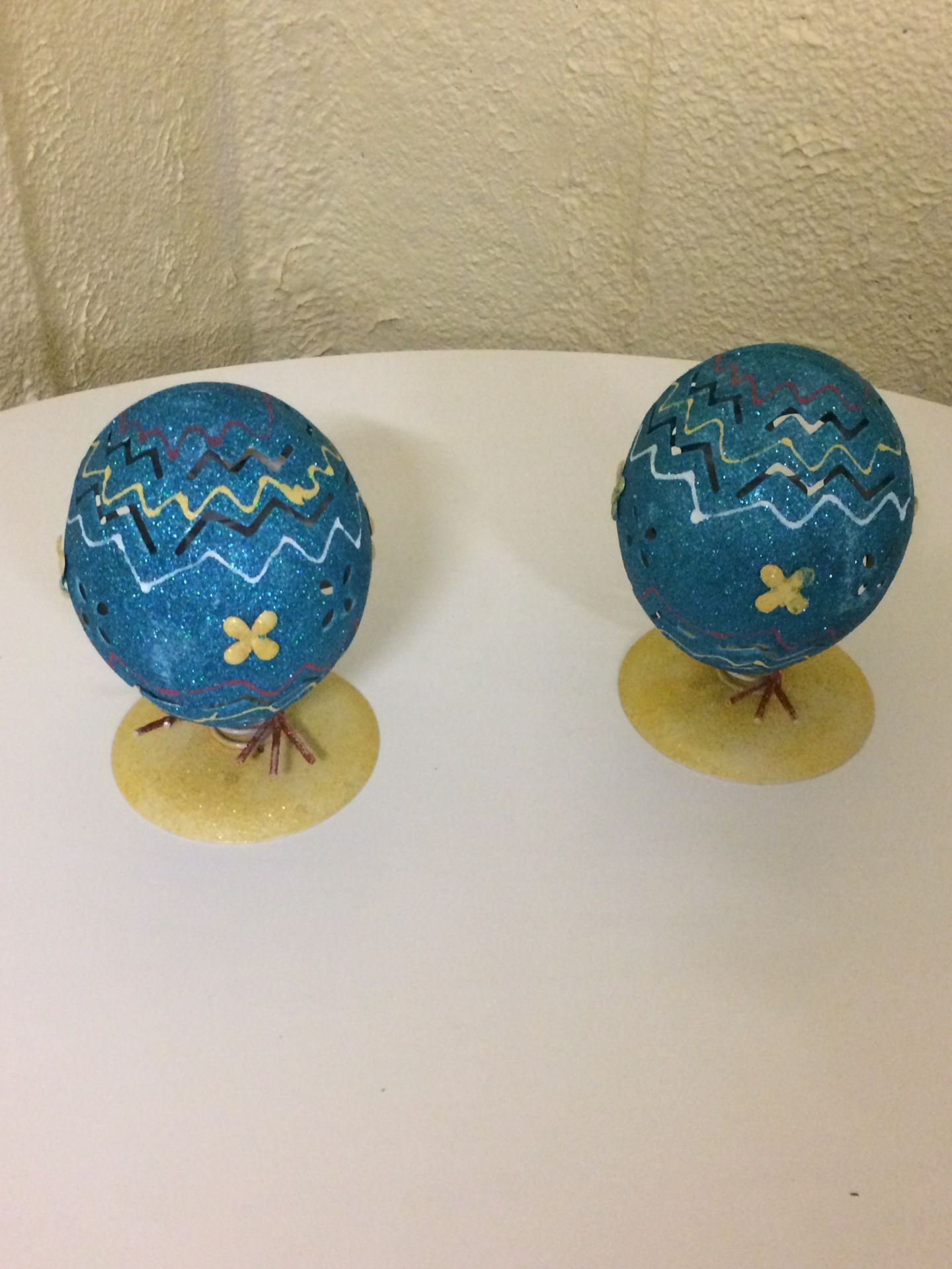 Easter egg decorations (2 piece set)
