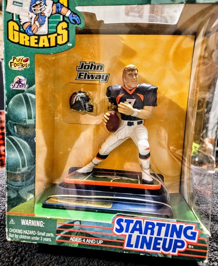 STARTING LINEUP-BRONCOS JOHN ELWAY