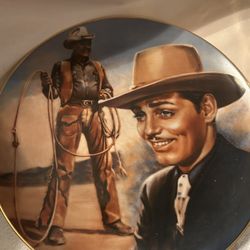 Clark Gable Plate  Limited Edition 