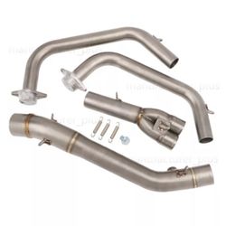 51mm Header Link Pipe Motorcycle Full Exhaust System for Yamaha MT-03 YZF R3 R25