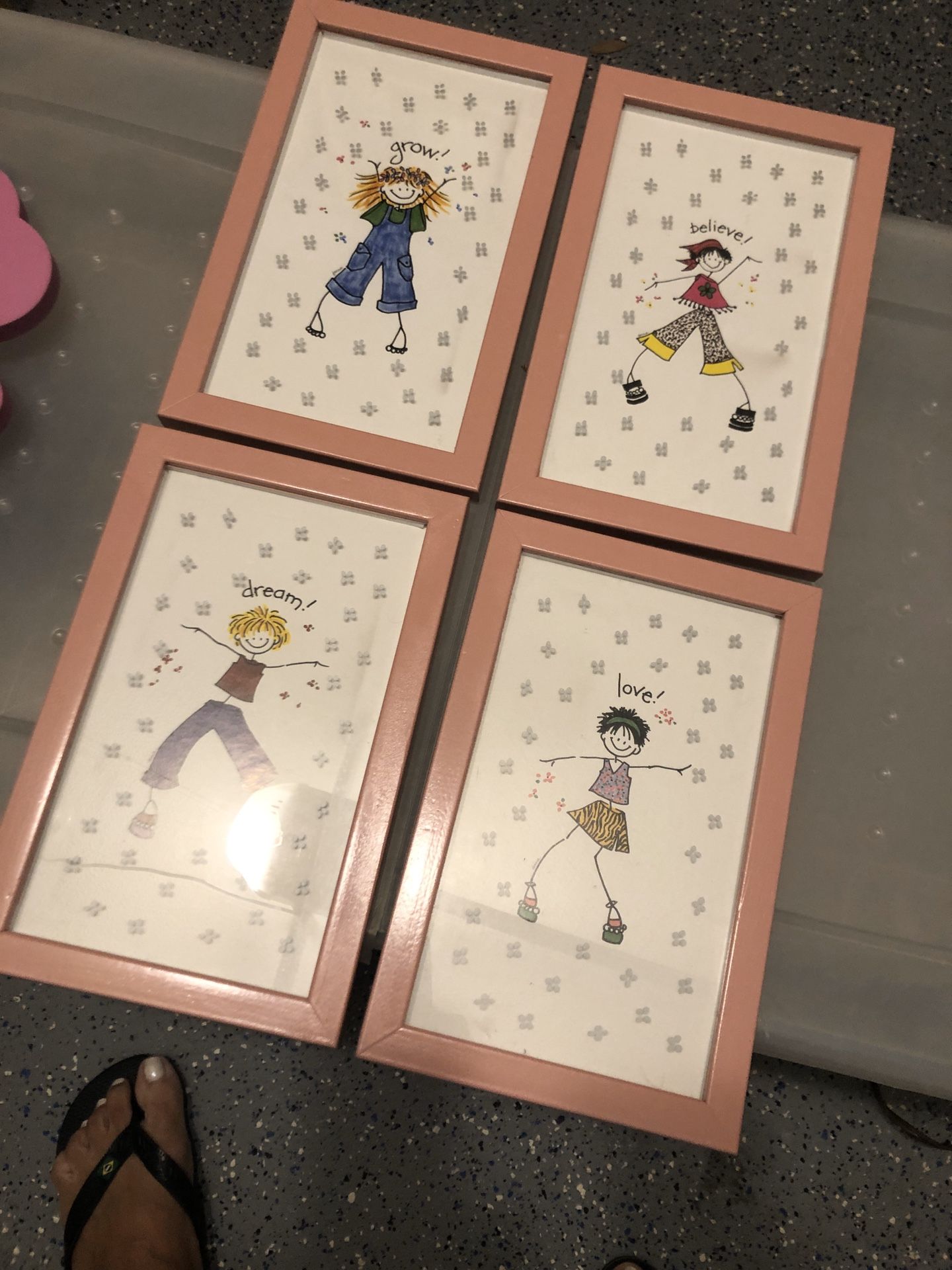 Girls Room Decor Frames