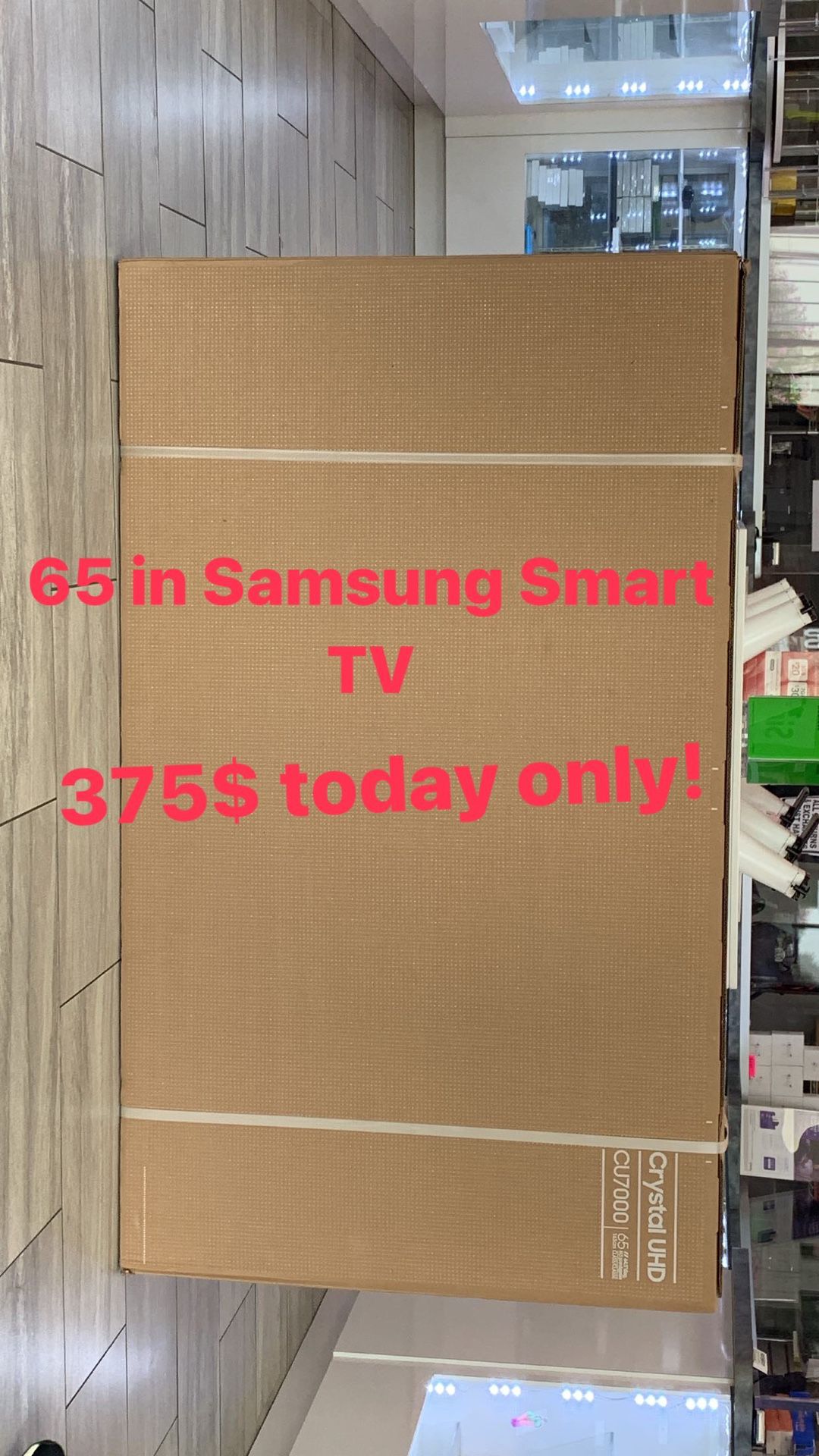Samsung 65 In Smart TV 4K