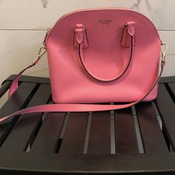 KATE SPADE SYLVIA DOME PURSE IN PINK