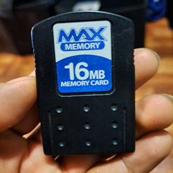 PS2 16 Meg Max Memory Card