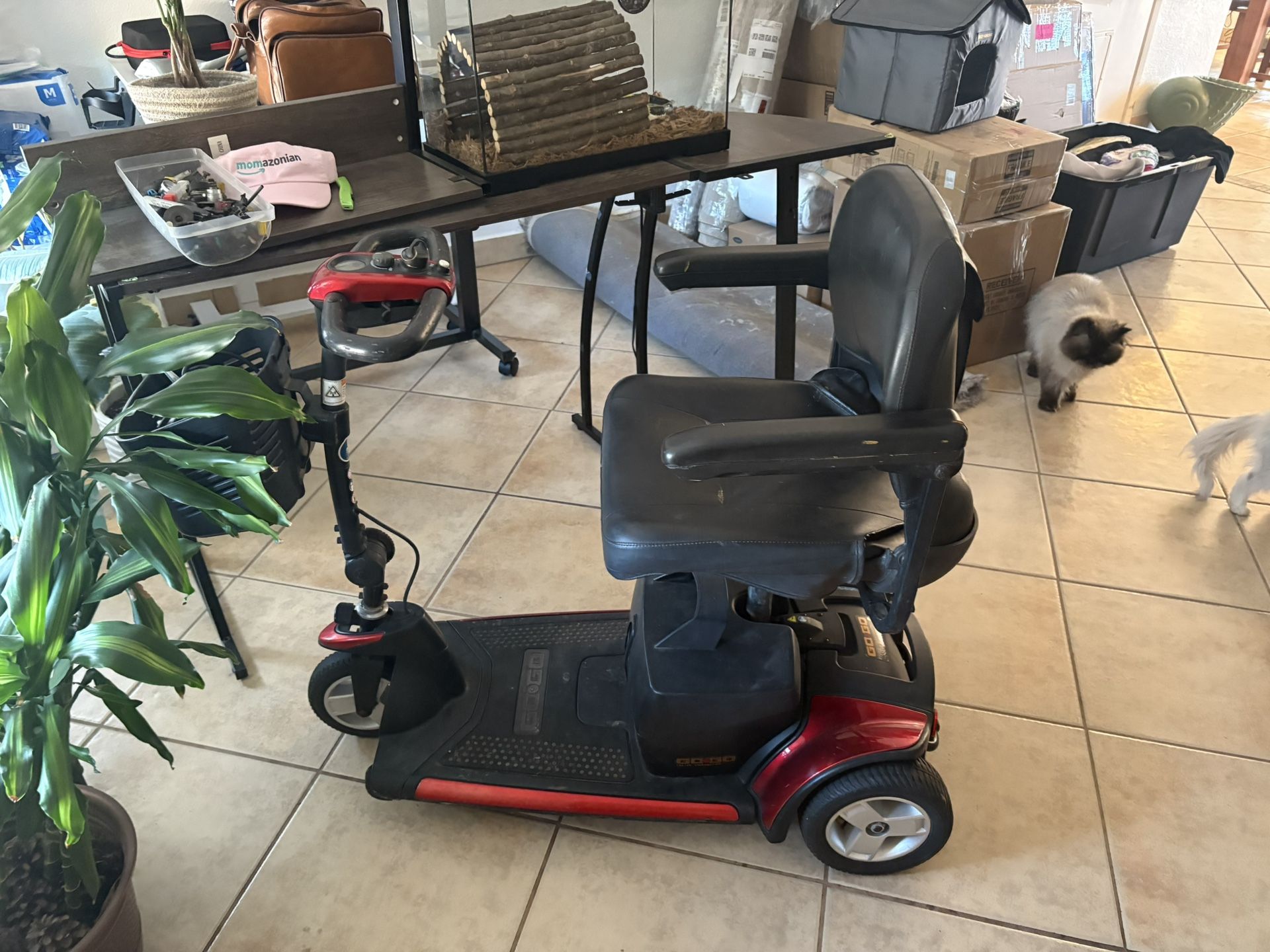 GoGo Elite Travel scooter.