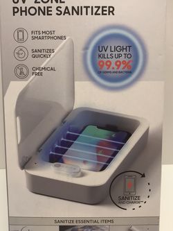 Sharper Image UV Phone Sanitizer