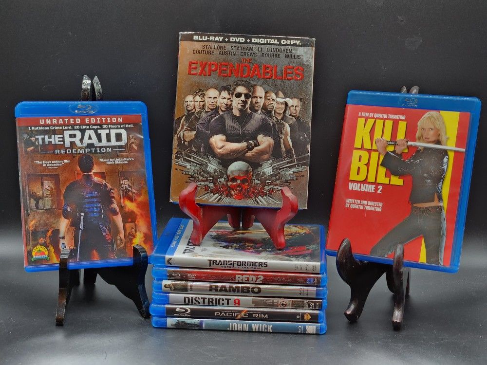 Bundle of Guy @ss Kicking Movies Blu-rays
