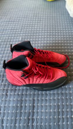 Air Jordan 12 Retro Red Suede Sneakers