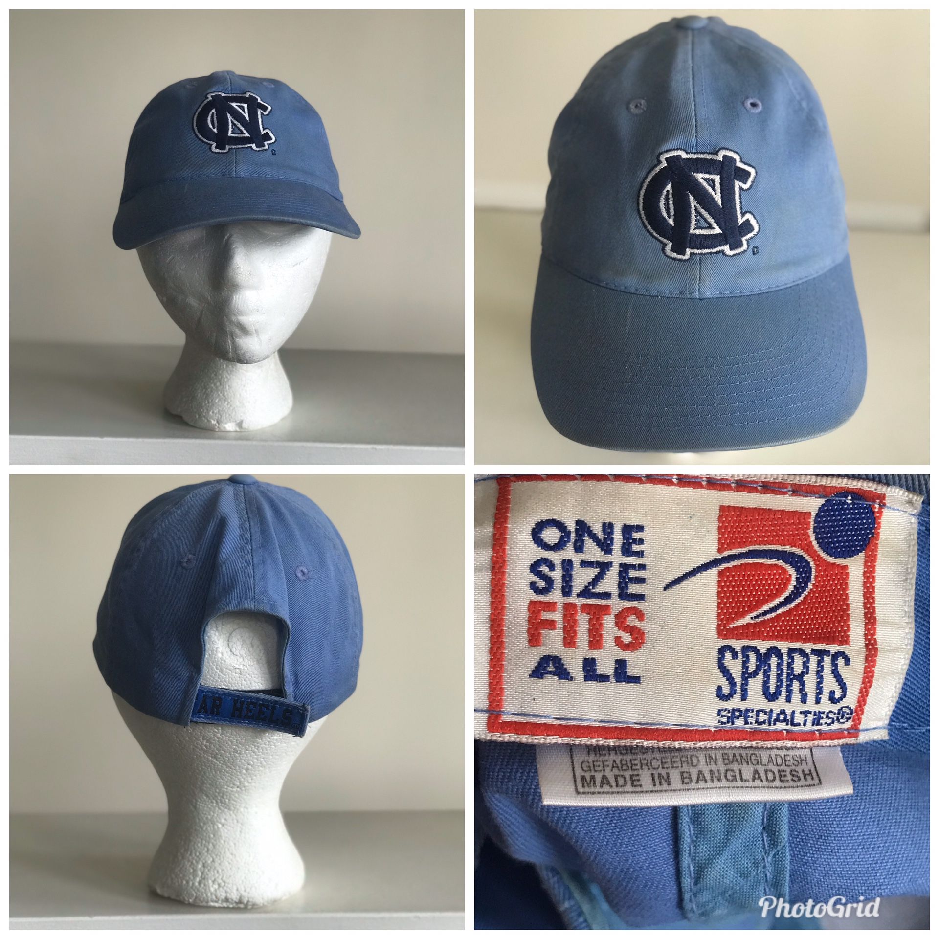 Vtg North Carolina Tarheels Dad Hat