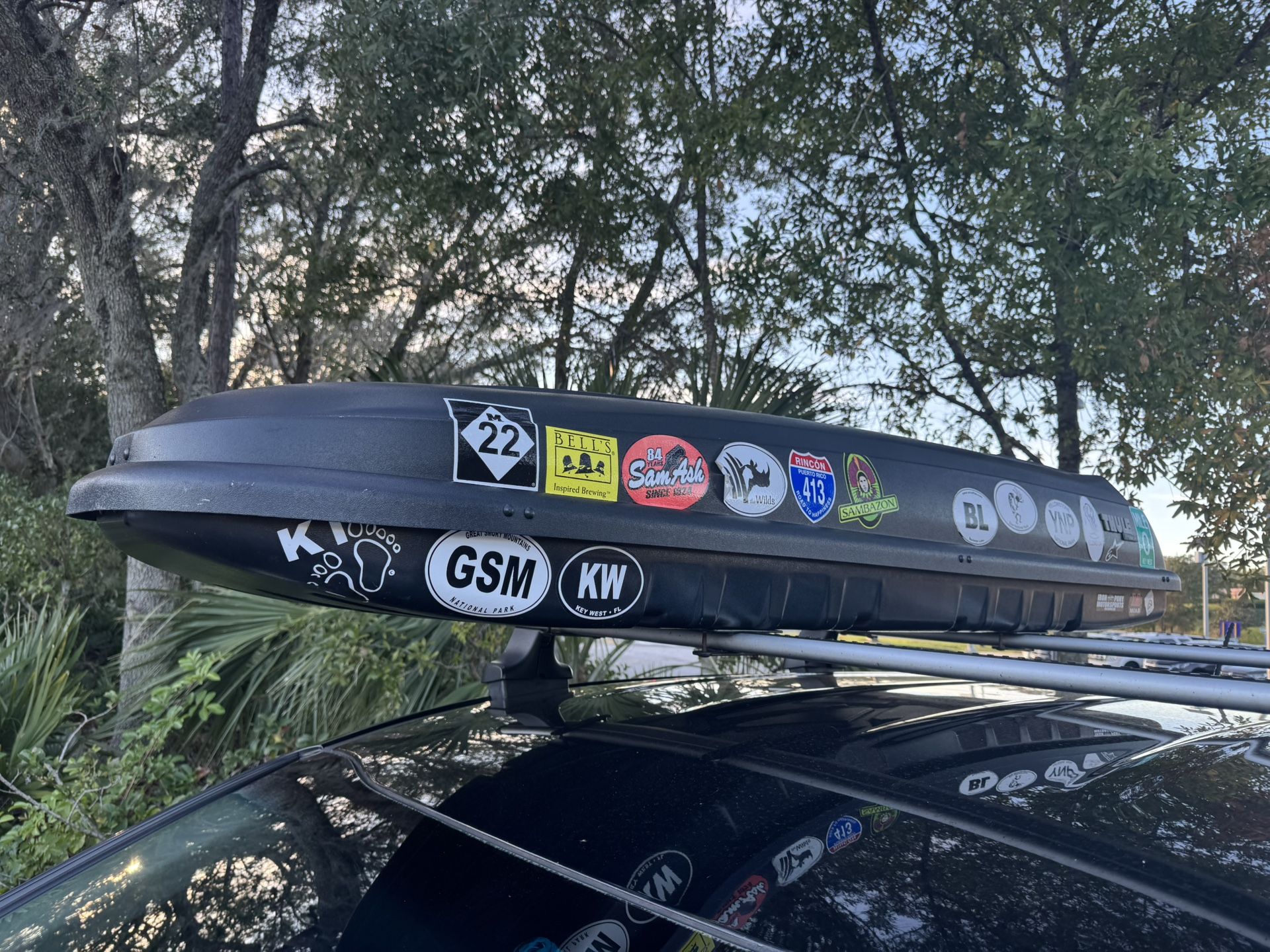 roof cargo box