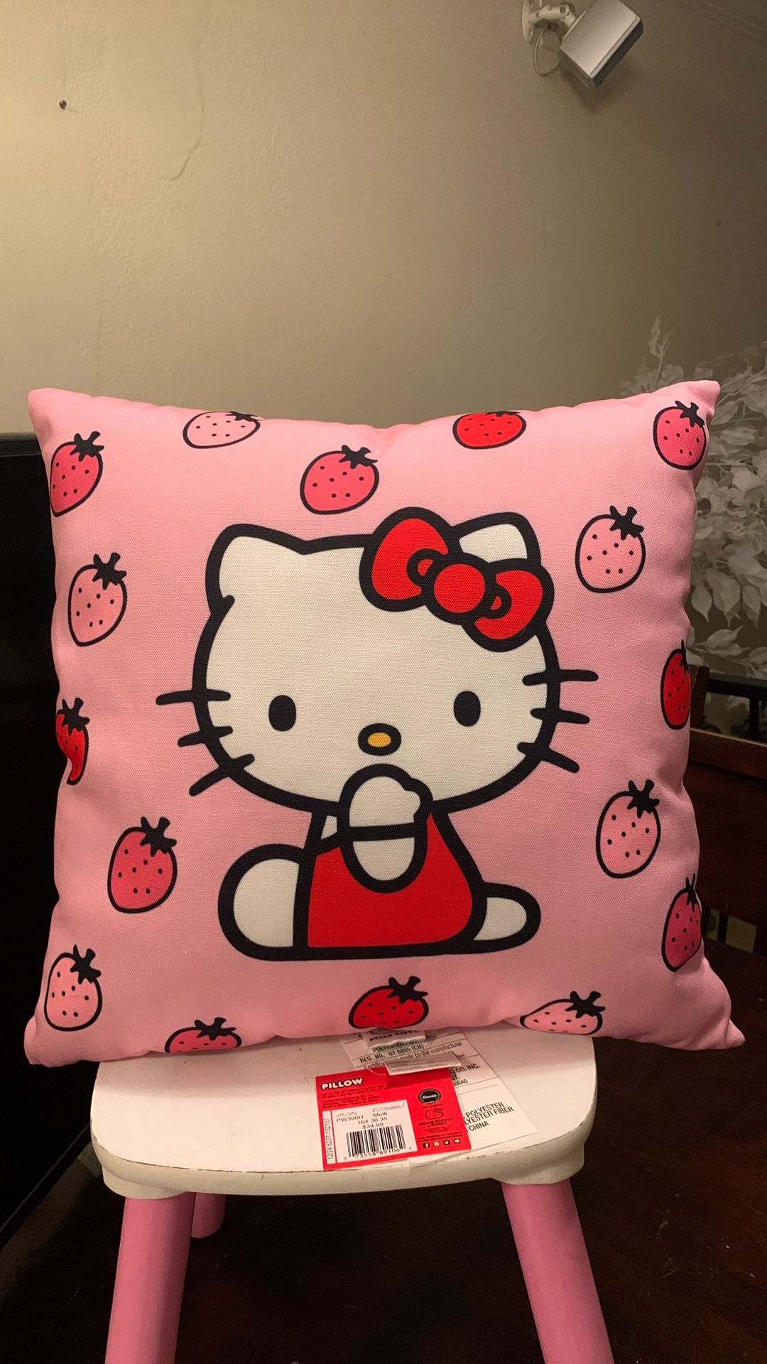 Sanrio HELLO KITTY Pillow 15”