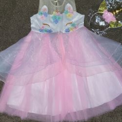 Girls Unicorn Dress