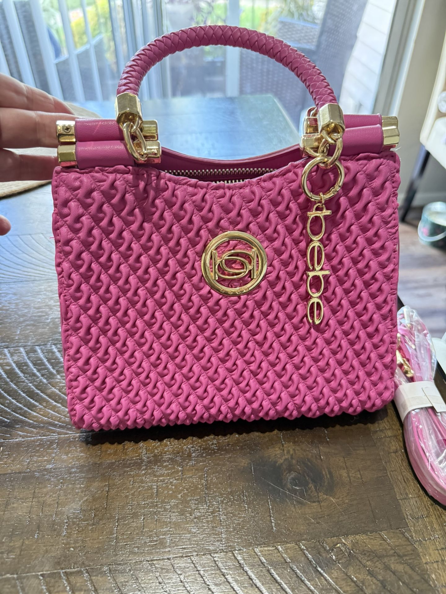 Bebe Hot Pink Purse
