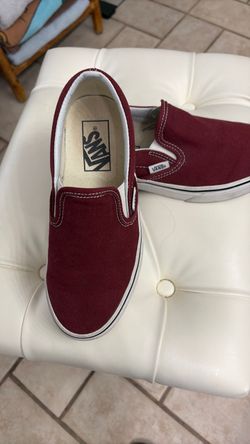 Burgundy Vans Girls Tennis! Almost new- size 3