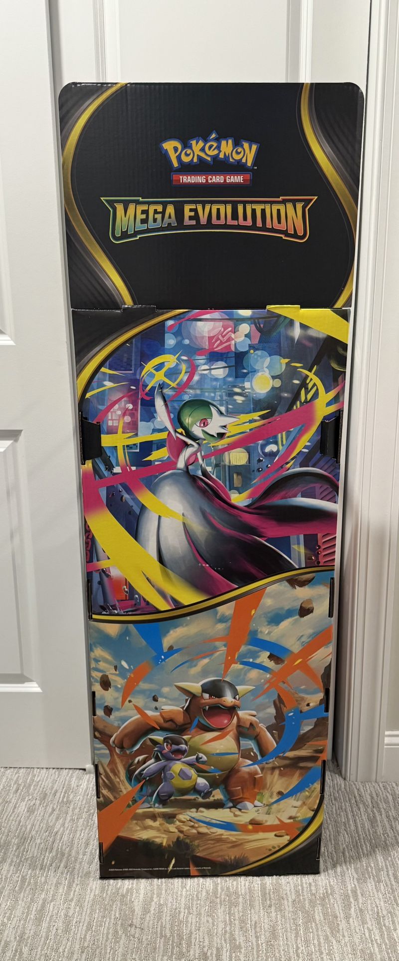 MEGA EVOLUTIONS DISPLAY STAND