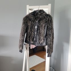 Rachel Zoe Leather Jacket Size 6