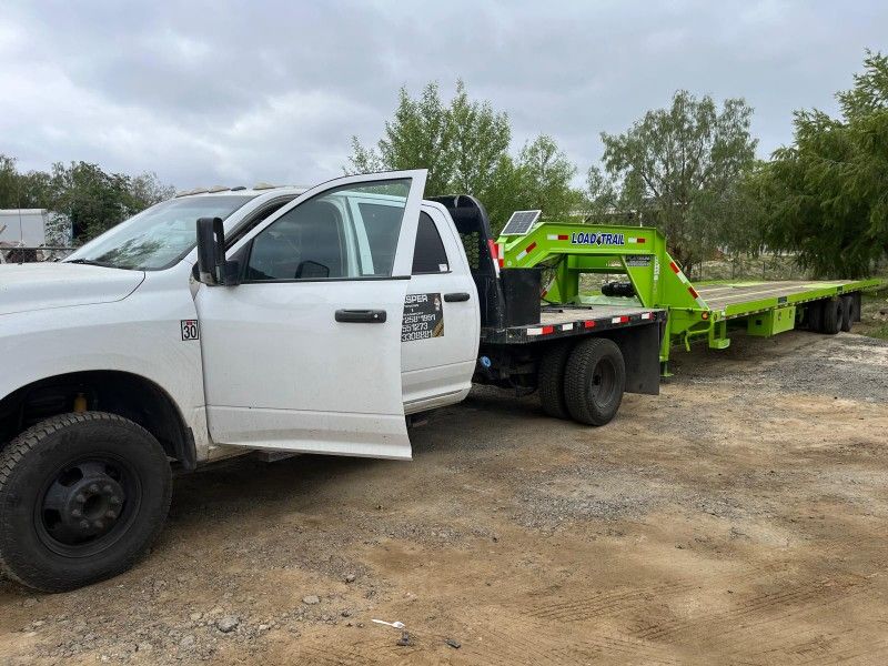 Equipment Container Fully Tilt Trailer