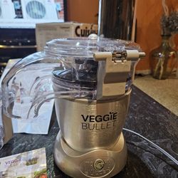 Veggie Bullet 3 Functions Slice Shred Spiralize Food Processor & More