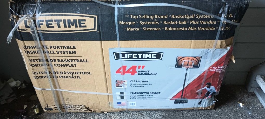 Complete Portable Basketball System