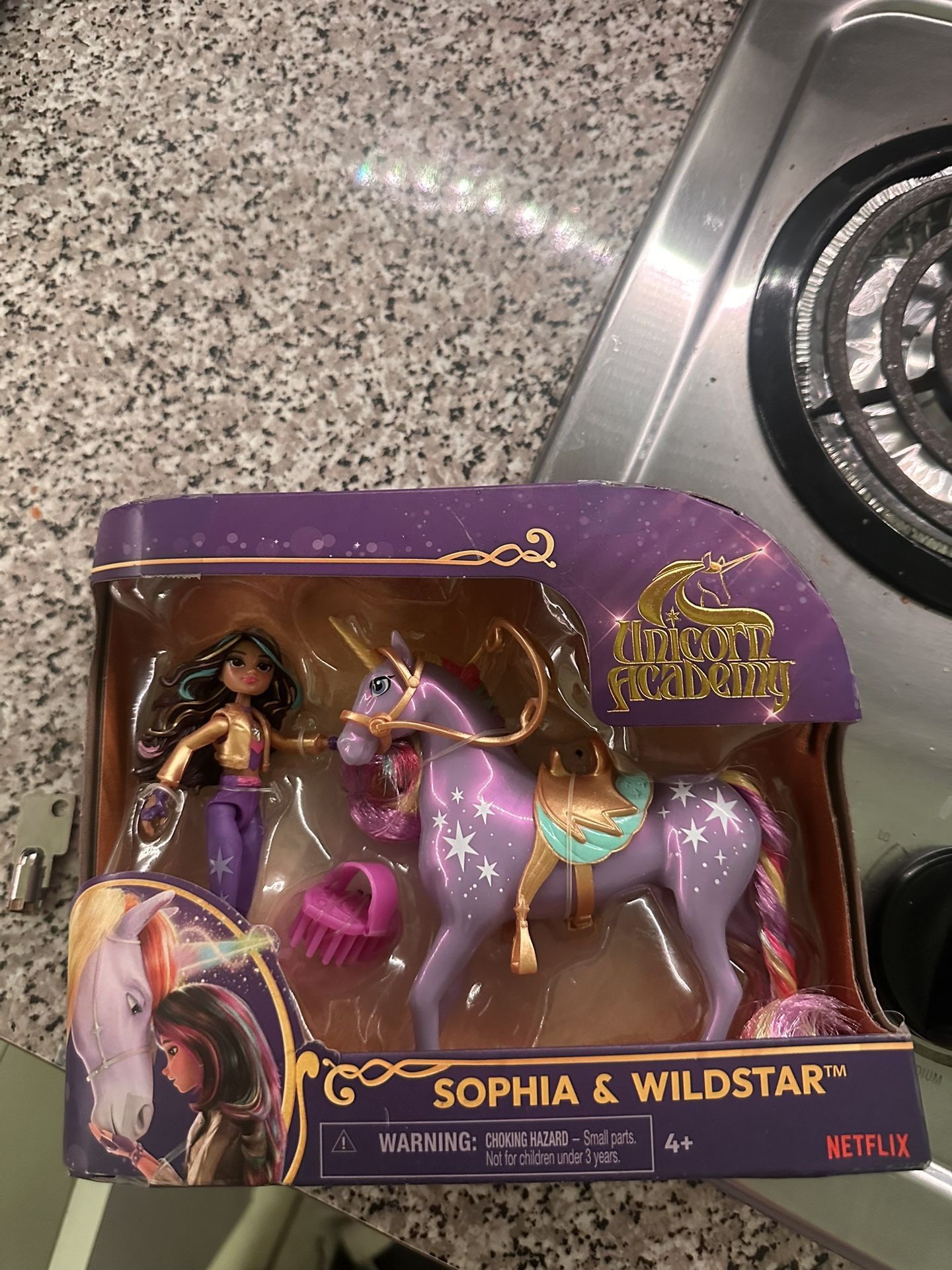 Unicorn academy wild star girl toy