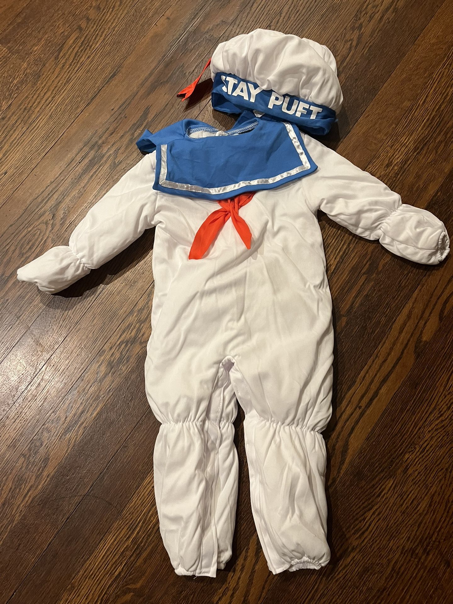 Baby Ghostbuster Stay Puft Marshmallow Guy Costume Size 1224 Months