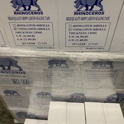 Box Of Clear 3” Tape