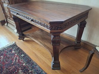 Victorian Librarian Table/Desk 