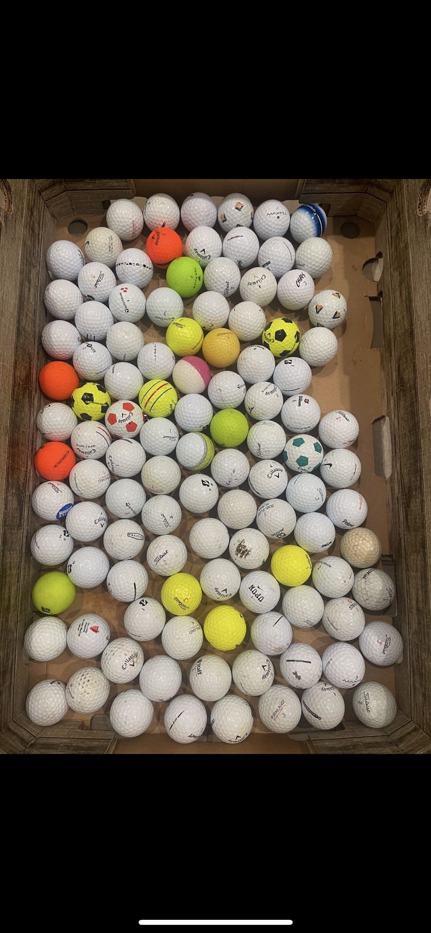 Assorted Golf Balls