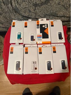 Spigen cases for iPhone and Galaxy