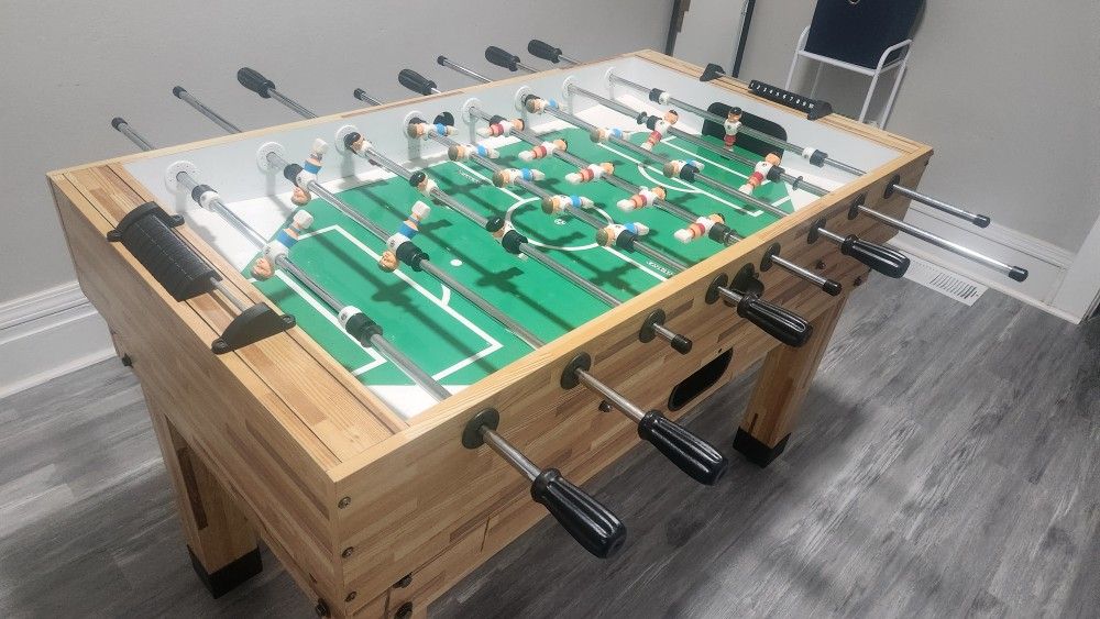 Mid Size Foosball/Pool Table 