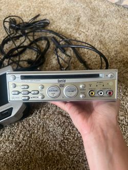 DVD player with tv selling for 30