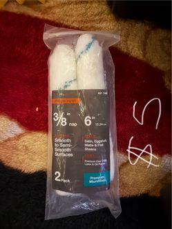 Premium Microfiber Paint Roller Covers 2-Pack