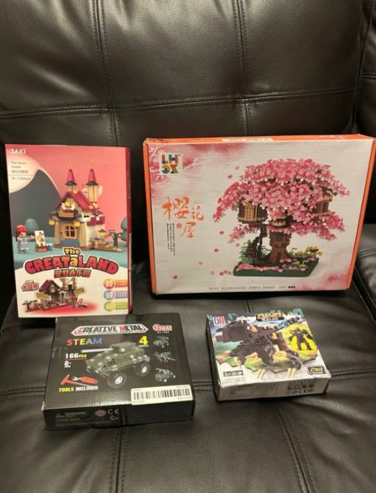 Building Toy Kit, DIY Assembled Building Blocks Bundle