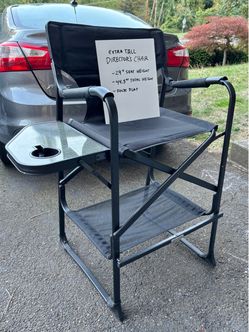 Extra Tall Directors Chair