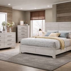 Limited Time Only!! 🔥 IN STOCK & READY FOR DELIVERY 🔥 COMPLETE MODERN BEDROOM SET – ONLY $698!