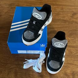 ADIDAS NIB Campus '00s Beta Gray Black Sneakers Unisex Shoes size 4.5 M 5.5 W