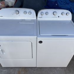 Whirpool Washer And Dryer 