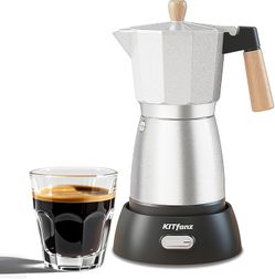 KITfanz Electric Espresso Coffee Maker DARK BLUE