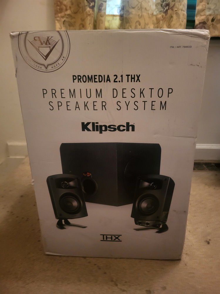 Klipsch Promedia 2.1 THX Premium Desktop Speaker System 