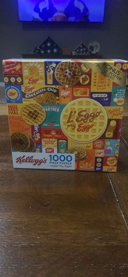 L’Eggo my Eggo Kellogg’s 1,000 piece puzzle - RoseArt brand 