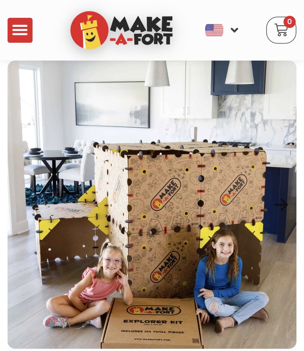 Make A Fort Building Boxes X 2