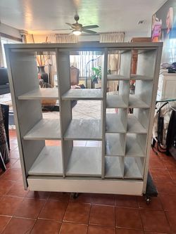 Metal shelf