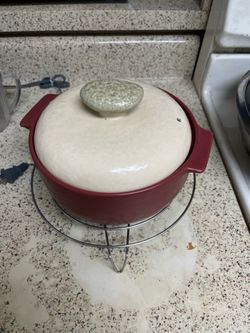 Used Neoflam Nature Cook Ceramic Casserole Pot