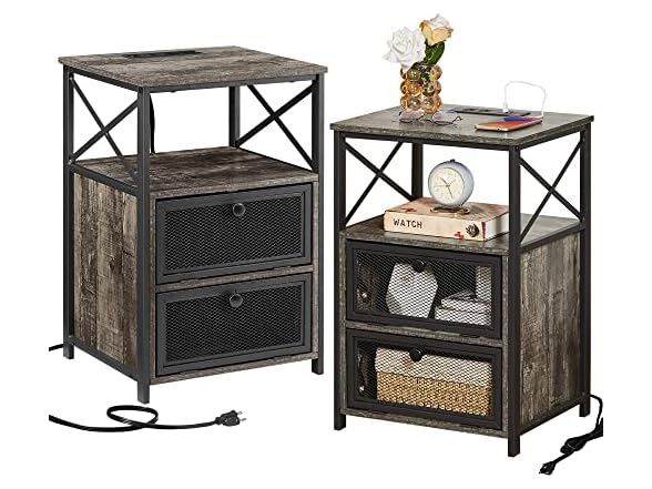 2 End Side Tables