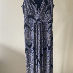 Worn Once! Soft Sleeveless Dress, Size 8