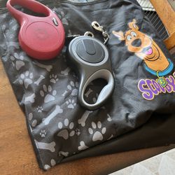 New Car Seat Cover For Dogs And 1 New Leash And 1 Used Leash